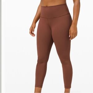 Lululemon Wunder Under Ancient Copper Size 6 25”